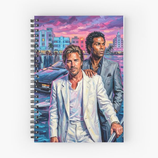 Item preview, Miami Vice: Pastel Nights & Neon Lights designed and sold by Art's Diner.