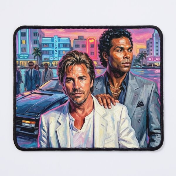Item preview, Miami Vice: Pastel Nights & Neon Lights designed and sold by Art's Diner.