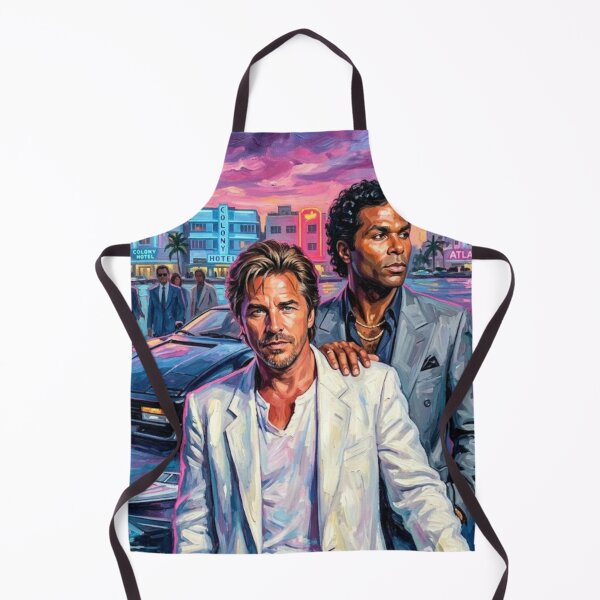Item preview, Miami Vice: Pastel Nights & Neon Lights designed and sold by Art's Diner.