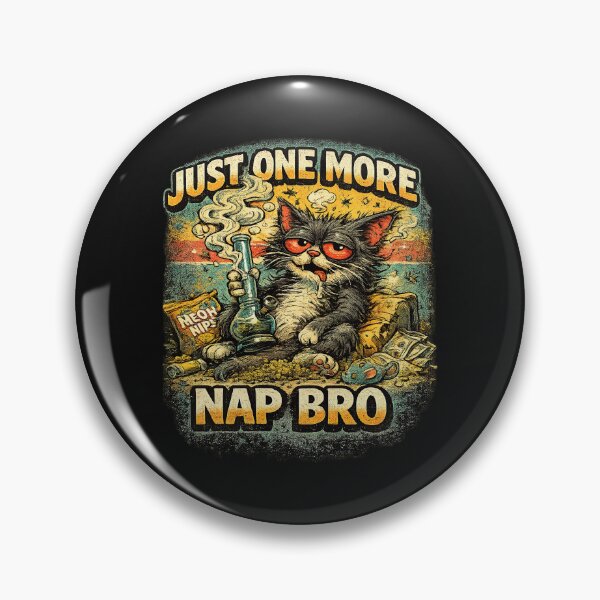 Item preview, Funny Cat Smoking Weed, Not Lazy designed and sold by graphic-genie.