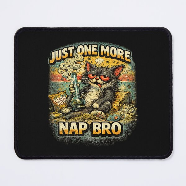 Item preview, Funny Cat Smoking Weed, Not Lazy designed and sold by graphic-genie.