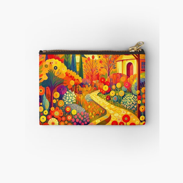Item preview, Jardín de flores de Gustav Klimt designed and sold by Vicky Brago-Mitchell®.