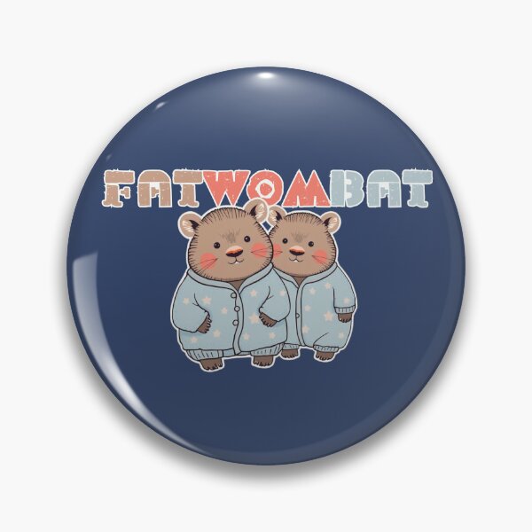 Item preview, Fat Wombat Cute Australian Animal designed and sold by pUNKnown.