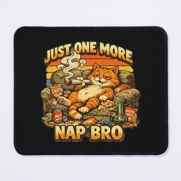 Item preview, Funny Cat Smoking Weed, Not Lazy designed and sold by graphic-genie.