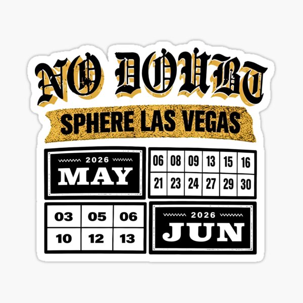 Item preview, No Doubt 2026 tour for fans designed and sold by AtanacioBridget.
