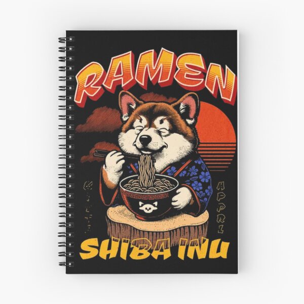 Item preview, Ramen Shiba Inu – Retro Japanese Noodle Dog Art designed and sold by GenZFashion000.