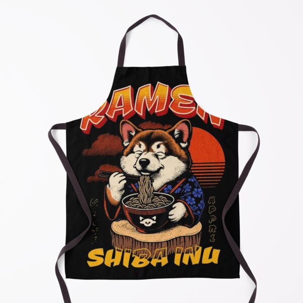 Item preview, Ramen Shiba Inu – Retro Japanese Noodle Dog Art designed and sold by GenZFashion000.