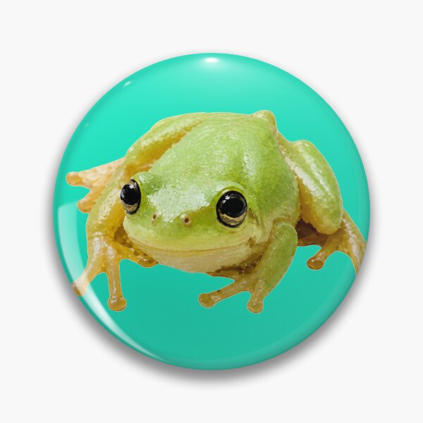Item preview, Tiny Green Tree Frog Minimal designed and sold by MoonlitWhiskers.