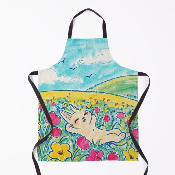 Item preview, Bunny Flower Field Daydream Illustration designed and sold by Modaozushi216.