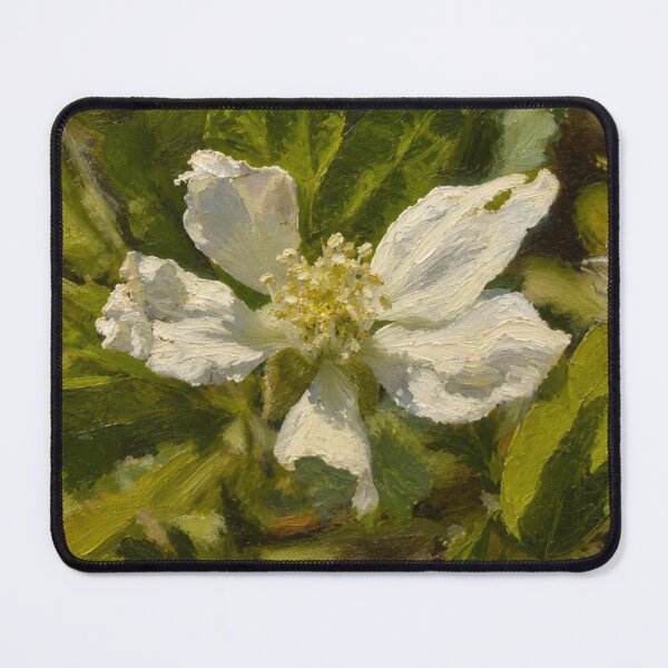Item preview, Allegheny Blackberry Blossom Impasto Oil Painting designed and sold by Blossom-Breeze.
