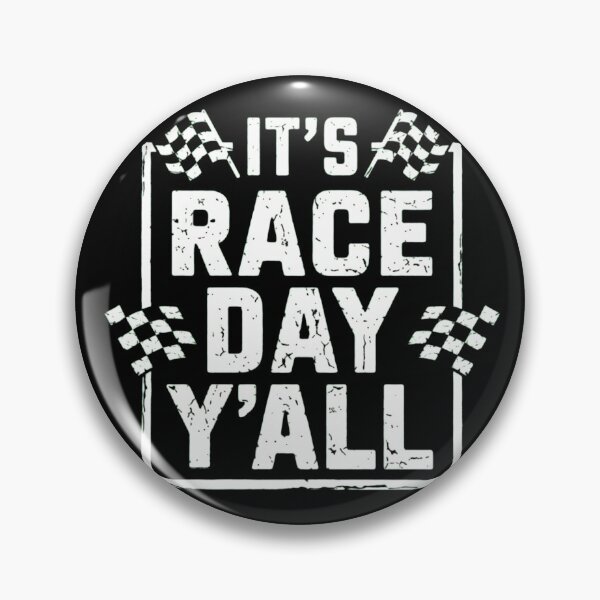 Item preview, It's Race Day Y'all Vintage Racing Fan Checkered Flag Design designed and sold by haitrieuic96.