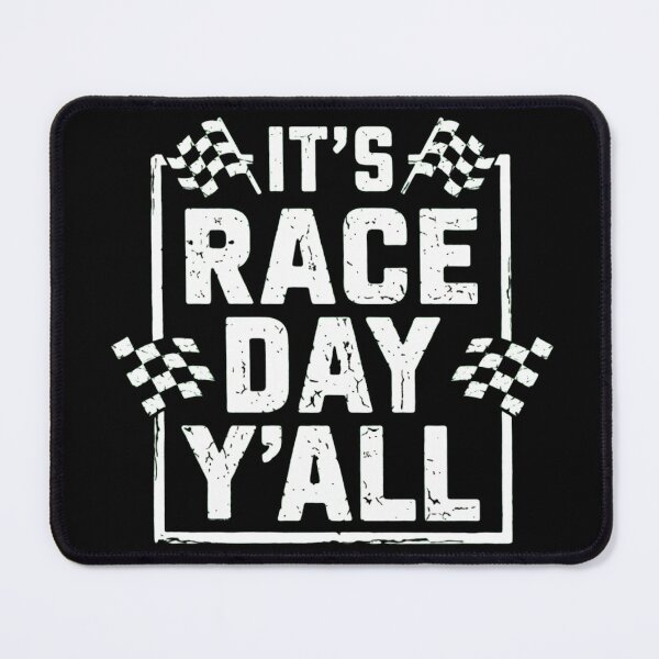 Item preview, It's Race Day Y'all Vintage Racing Fan Checkered Flag Design designed and sold by haitrieuic96.