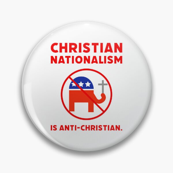 Item preview, Christian nationalism is anti-Christian. designed and sold by Rachel the Artist .