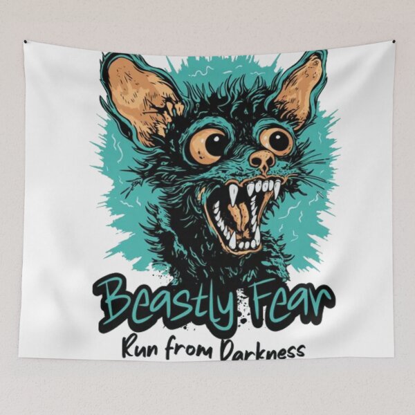 Item preview, Beastly Fear – Electrifying Monster Streetwear Art designed and sold by GenZFashion000.
