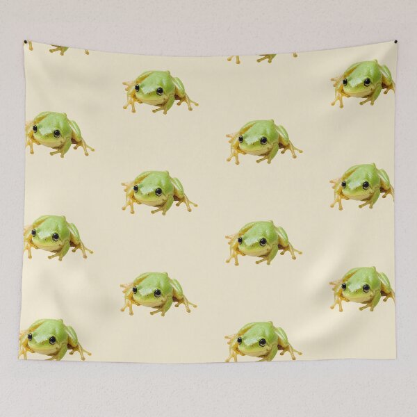 Item preview, Happy Green Tree Frog Pattern designed and sold by MoonlitWhiskers.
