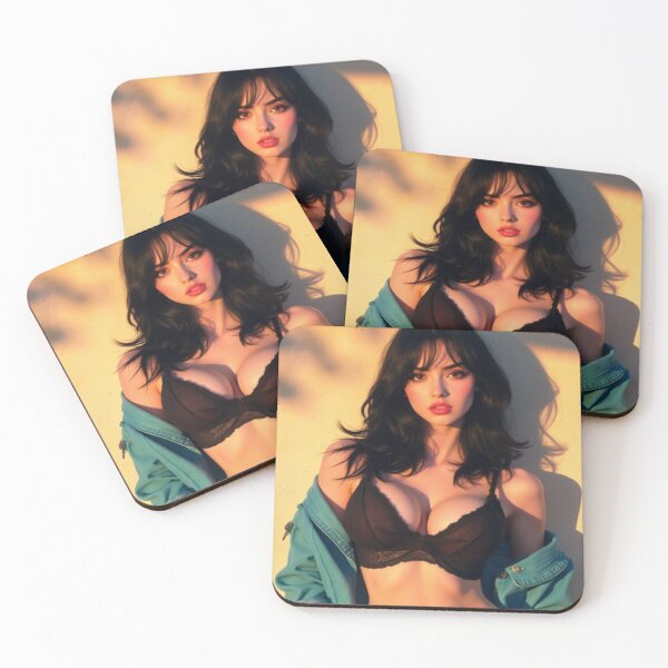 Item preview, Comfy Cozy Emily | Pretty Girl Portrait designed and sold by KasaHunterHarem.