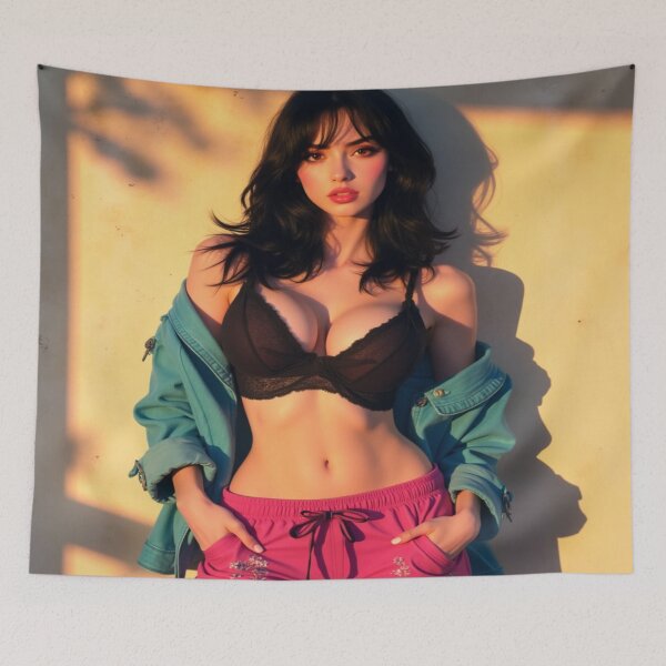 Item preview, Comfy Cozy Emily | Pretty Girl Portrait designed and sold by KasaHunterHarem.