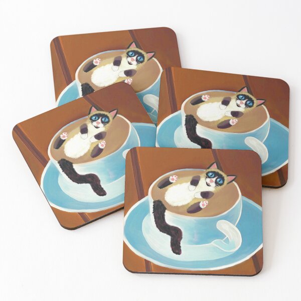 Item preview, Mocha Cat designed and sold by TheCabPatch.