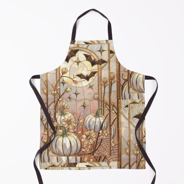 Item preview, Full moon, pearl pumpkins and golden bats designed and sold by BriSher.