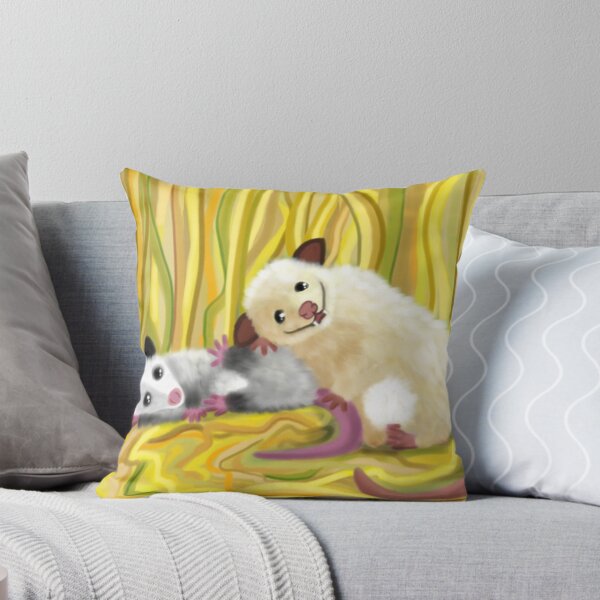 Item preview, Opossums playing in grass  designed and sold by TheCabPatch.