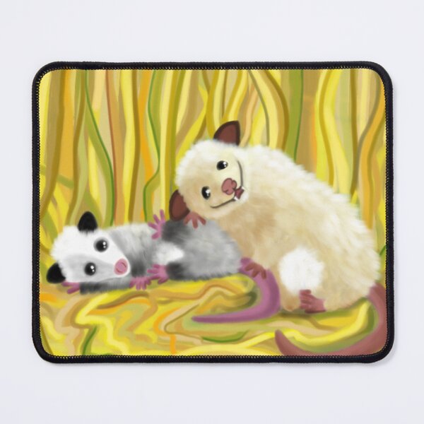 Item preview, Opossums playing in grass  designed and sold by TheCabPatch.