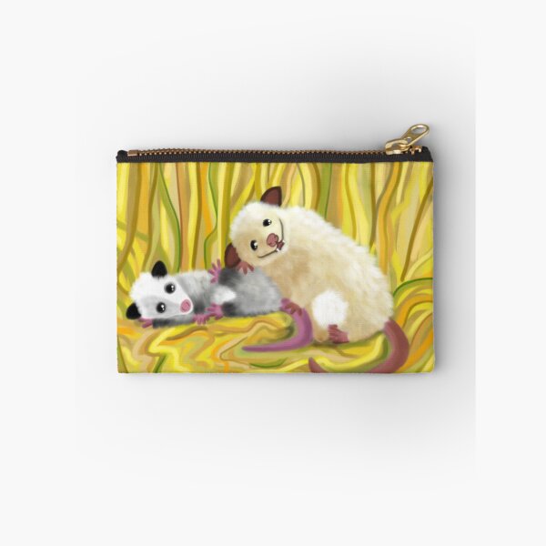 Item preview, Opossums playing in grass  designed and sold by TheCabPatch.