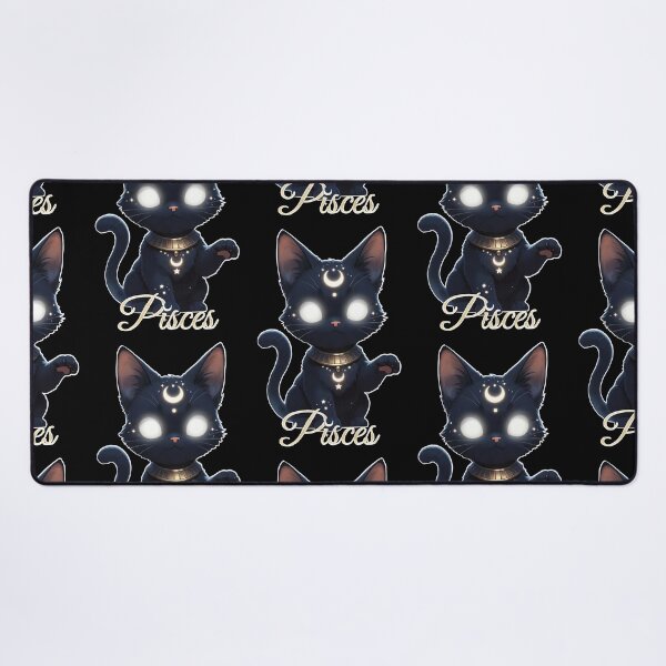 Item preview, Pisces Moon Cat Luna | Mystical Fantasy Zodiac designed and sold by Joammiyon.
