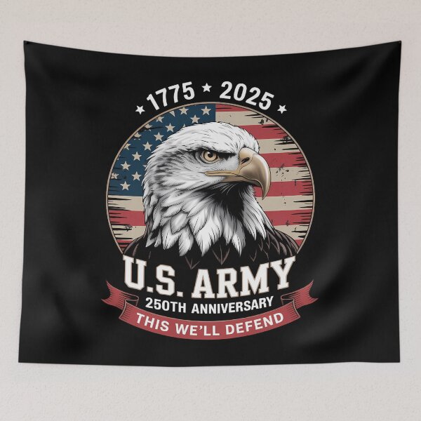 Item preview, United States Army 1775-2025 250th Anniversary We Defend designed and sold by TyraYoung.