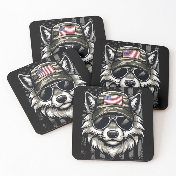 Item preview, Funny Wolf 4th July USA Flag America Boys Girls Kids designed and sold by rafaeltto.