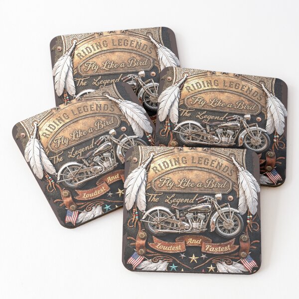 Item preview, Motorcycle Club: Fly Like Bird Motorcycle badge designed and sold by 9xgraphics.