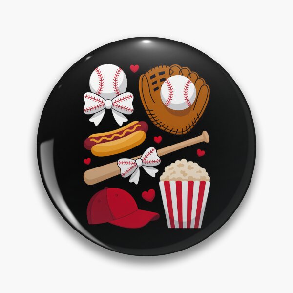Item preview, Baseball Coquette Bow Baseball Cheer Mom Mama designed and sold by isatnelkaitio.