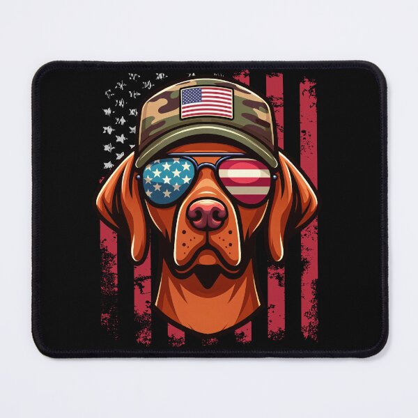 Item preview, Funny Vizsla 4th July USA Flag America Boys Girls Kids designed and sold by rafaeltto.