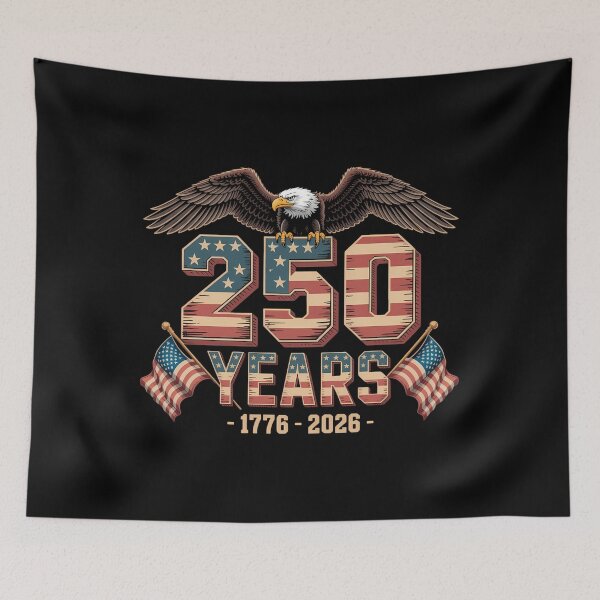 Item preview, USA 250 Years 250th Anniversary Flag US designed and sold by TyraYoung.