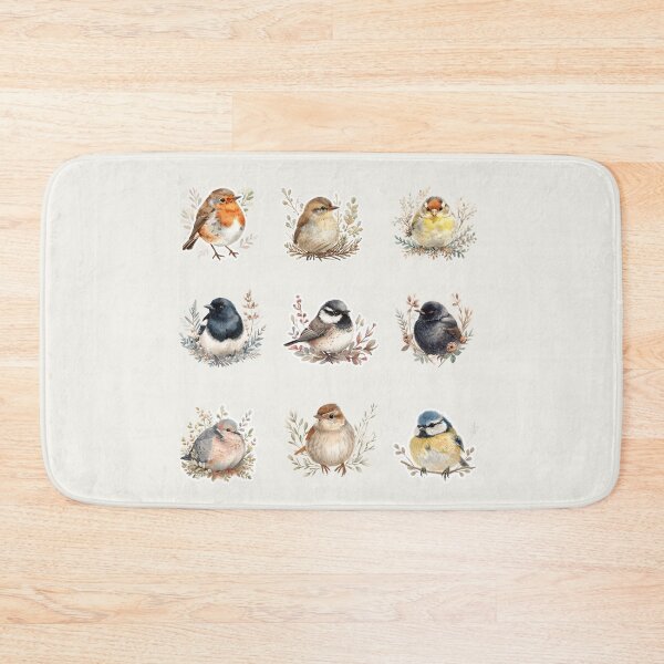 Item preview,  Garden Birds Sticker Set –  European Bird Collection designed and sold by The Digital Compass.