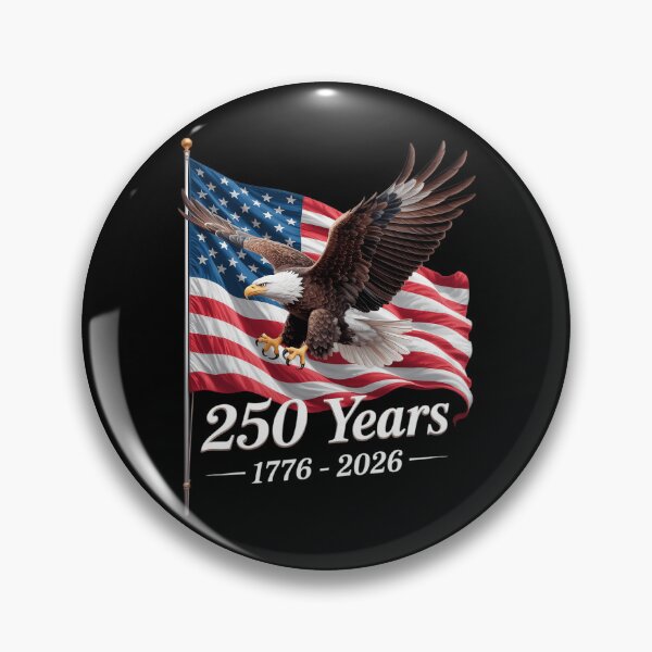 Item preview, USA 250 Years Eagle 1776-2026 Flag 250th Anniversary designed and sold by TyraYoung.