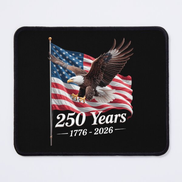 Item preview, USA 250 Years Eagle 1776-2026 Flag 250th Anniversary designed and sold by TyraYoung.