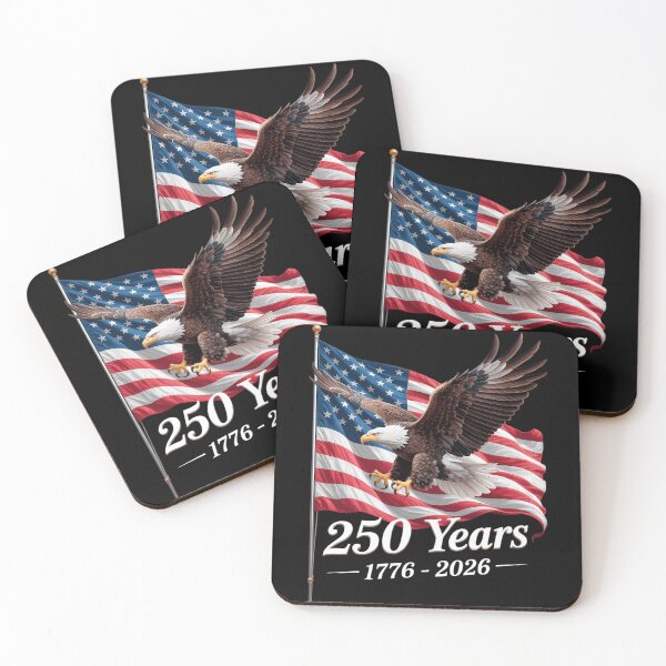 Item preview, USA 250 Years Eagle 1776-2026 Flag 250th Anniversary designed and sold by TyraYoung.
