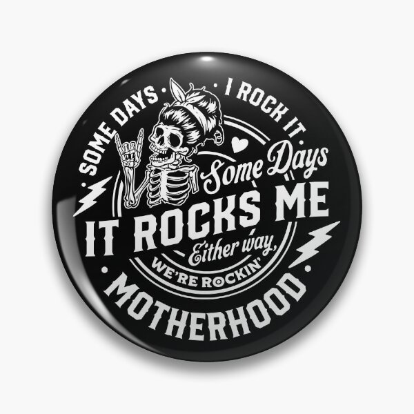 Artikelvorschau, Mutterschaft – Manchmal rocke ich sie, manchmal rockt sie mich. entworfen und verkauft von Luxuriouss.