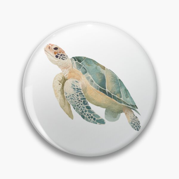 Item preview, Watercolor Sea Turtles Sticker Pack  designed and sold by AnimaliaStar.