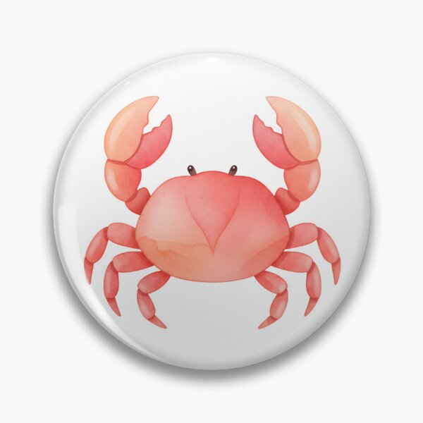 Item preview, Watercolor Crabs Sticker Pack  designed and sold by AnimaliaStar.