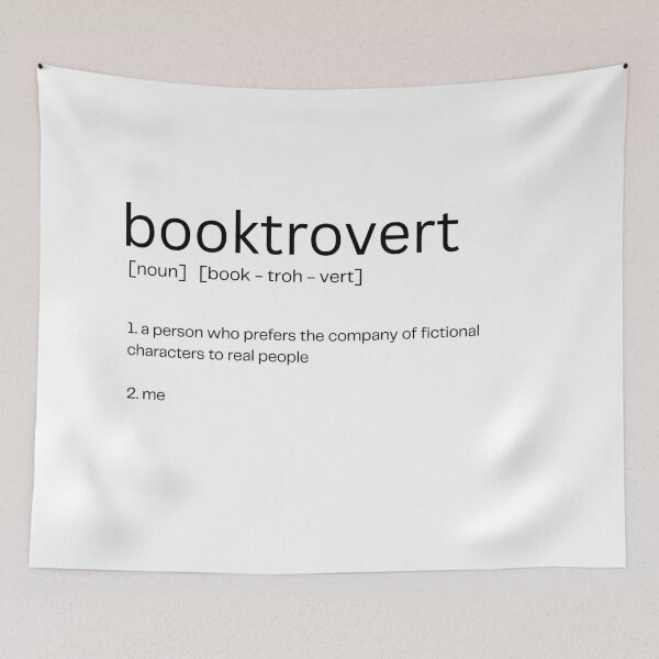 Item preview, Booktrovert designed and sold by Revolving-Book.