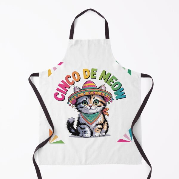 Item preview, Funny Cinco De Meow Kitten designed and sold by QuiteOrbit.