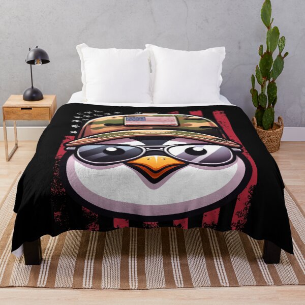 Item preview, Funny Penguin 4th July USA Flag America Boys Girls Kids designed and sold by rafaeltto.