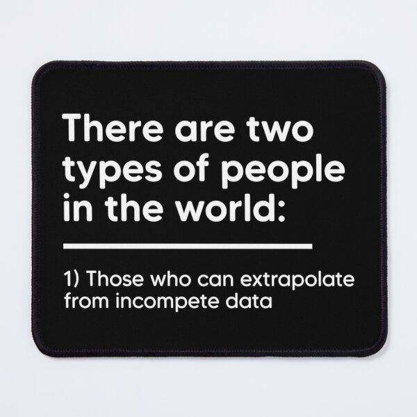 Item preview, There Are Two Types of People in This World Funny Geek designed and sold by dal-koz-ar.