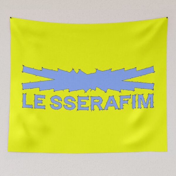 Item preview, Le Sserafim fanmade Logo ver.1 kpop designed and sold by ShiroHero.