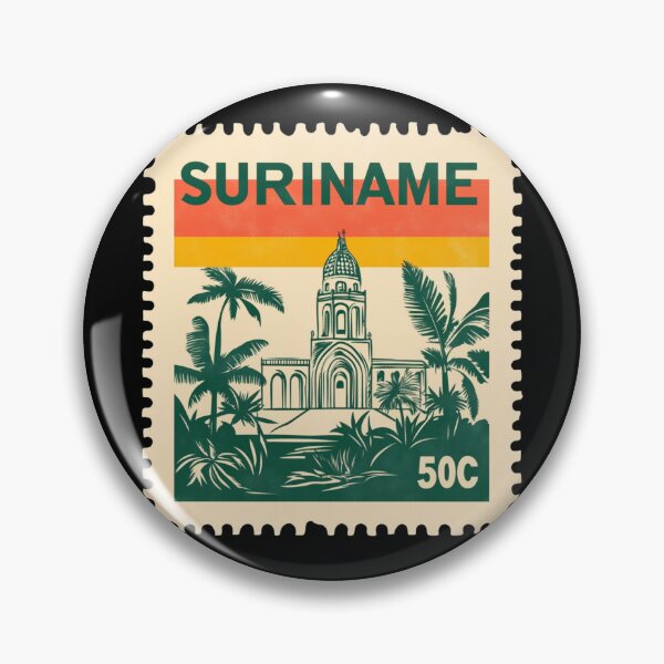 Item preview, Suriname Vintage Postage Stamp - Paramaribo designed and sold by tiigerdad.