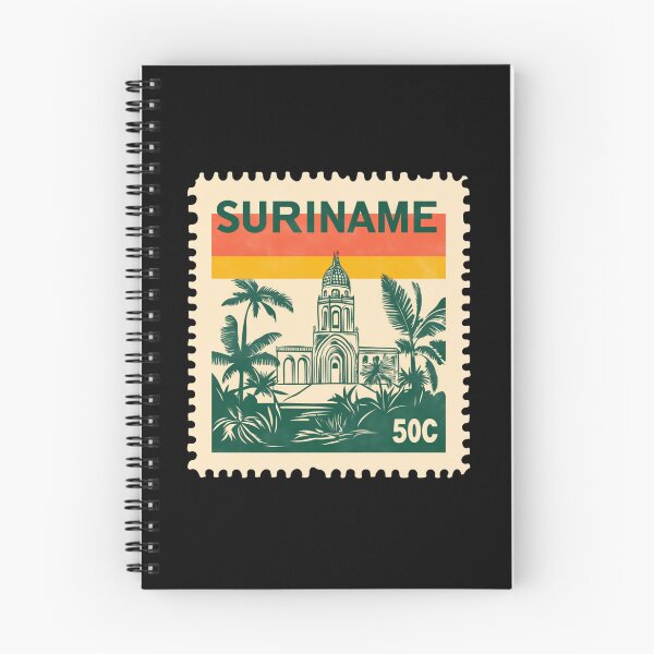 Item preview, Suriname Vintage Postage Stamp - Paramaribo designed and sold by tiigerdad.