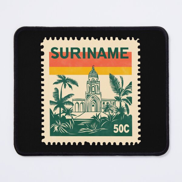 Item preview, Suriname Vintage Postage Stamp - Paramaribo designed and sold by tiigerdad.