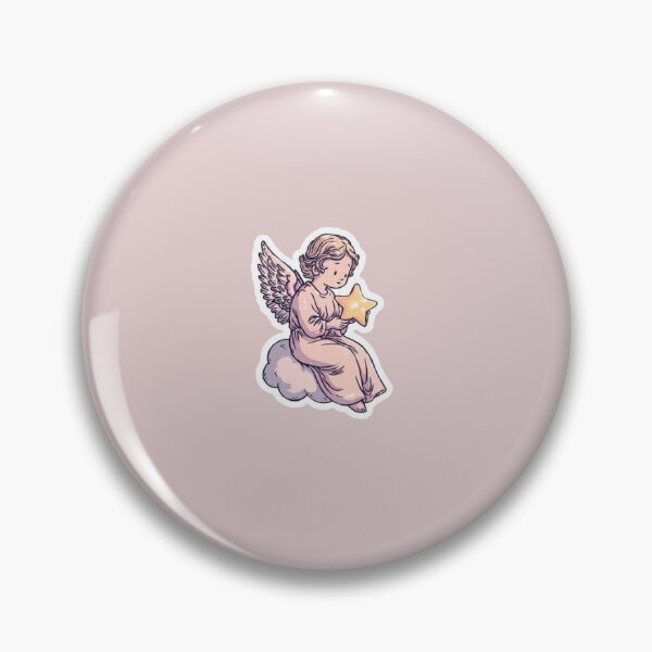 Item preview, Little Angel with Star designed and sold by Scroll-Culture.