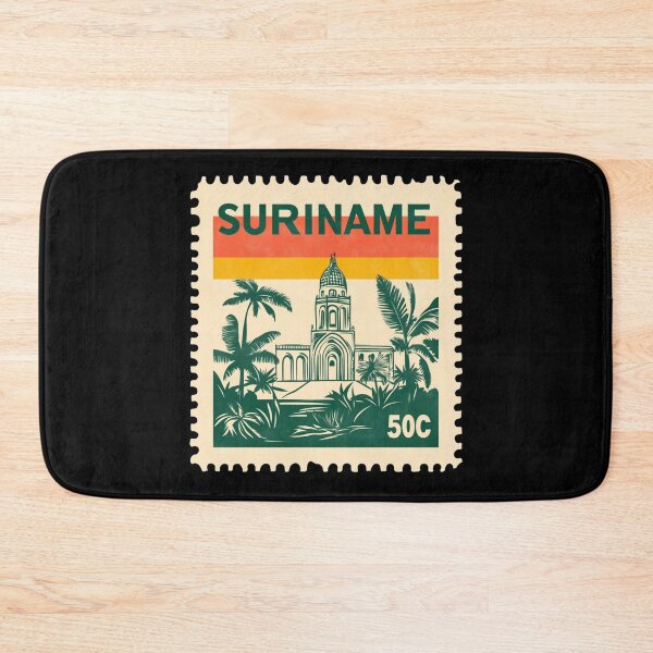 Item preview, Suriname Vintage Postage Stamp - Paramaribo designed and sold by tiigerdad.